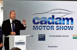 Miguel Carrizosa, presidente de Cadam, destacó el aporte económico del sector automotor.