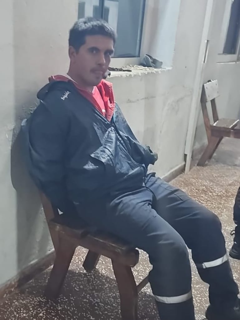El detenido por el asalto a un local de Biggie en Luque fue identificado como Reinaldo Rodrigo Paredes Núñez, de 37 años.
