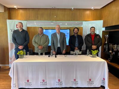 Rueda de prensa para presentar el Torneo Junior Invitational AJGA-IPS, que se disputará en el Yacht.