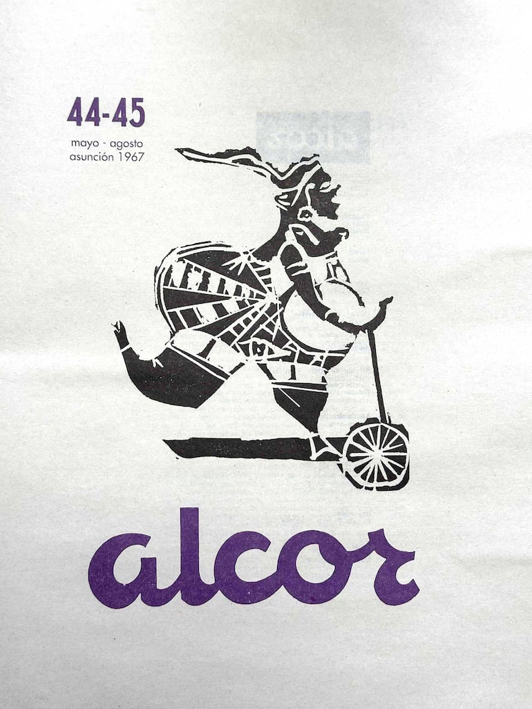 Portada de uno de los 46 números de la Revista Alcor.