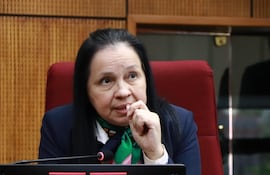 Senadora Yolanda Paredes, del Partido Cruzada Nacional.