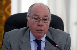 El ministro brasileño de Relaciones Exteriores, Mauro Vieira