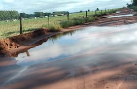 Los caminos rurales de las distintas localidades se encuentran intransitables por la falta de mantenimiento