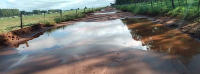 Los caminos rurales de las distintas localidades se encuentran intransitables por la falta de mantenimiento