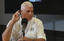 Arnoldo Wiens, precandidato a presidente de la República por el movimiento Colorado Añetete. (Archivo).