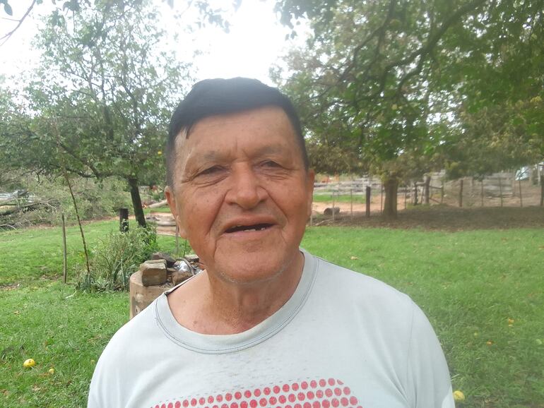 Nimio Peralta pidió a las autoridades celeridad en la entrega de las semillas y fertilizantes.