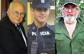 Óscar Denis, Edelio Morínigo y Félix Urbieta, secuestrados por grupos criminales.