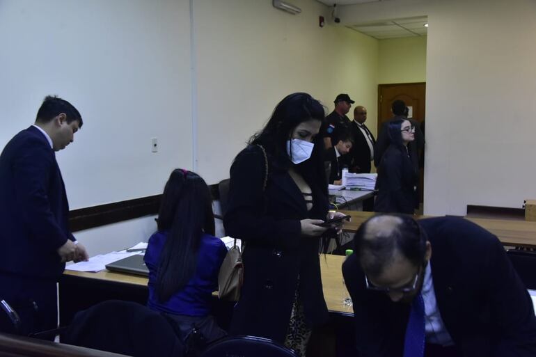 La pareja de Gregorio "Papo" Morales, Cynthia Ramona Ojeda Burgos, también enjuiciada.