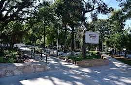 La Plaza Naciones Unidas de Asunción, la única intervenida con los bonos G6.