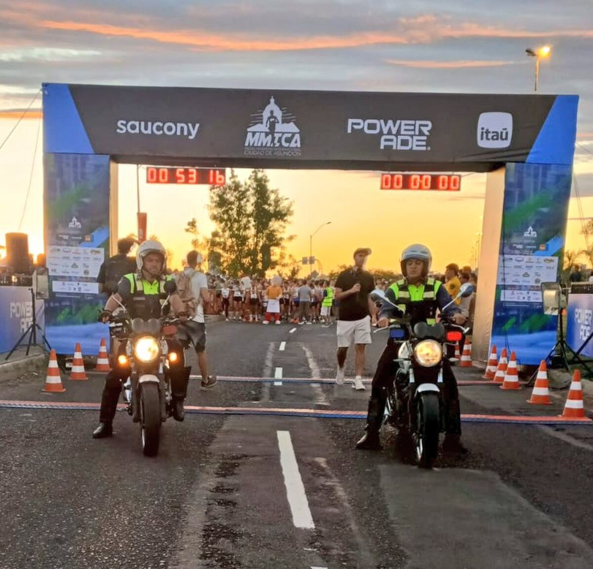 Atención conductores: anuncian cierre de calles por la Maratón Internacional de Asunción