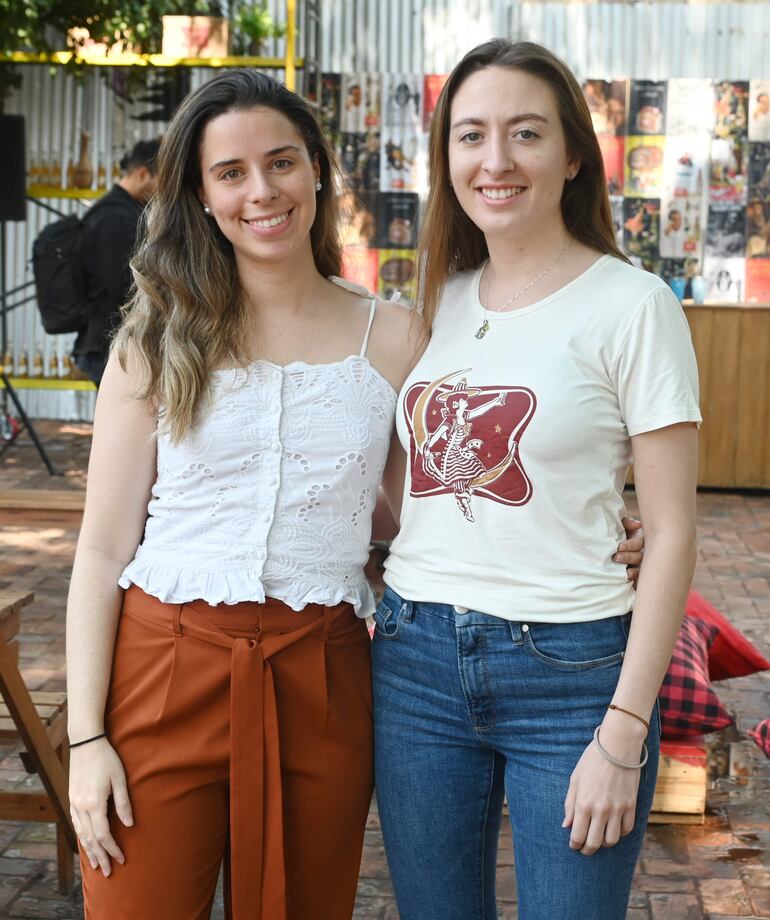 Sol Argaña y Astrid Cieplik.