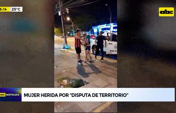 Video: Mujer herida por “disputa de territorio”