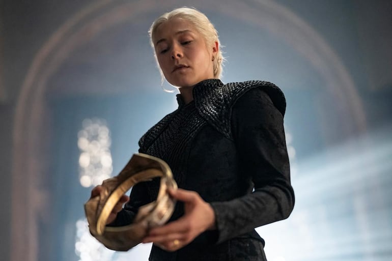 Emma D’Arcy interpreta a Rhaenyra Targaryen en "House of the Dragon". Foto: HBO