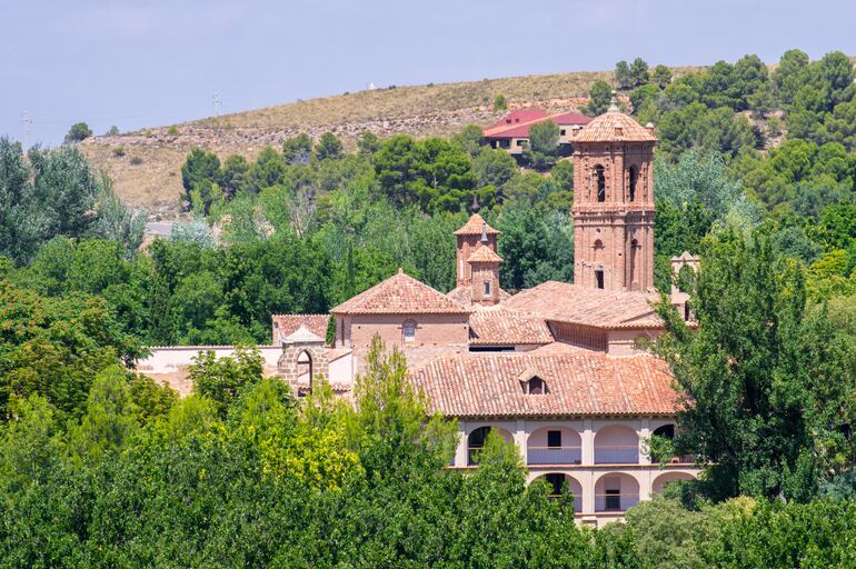Monasterio de Piedra, en Zaragoza, España.