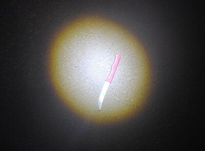 El niño utilizó un arma blanca para defender a su madre. (Imagen ilustrativa)