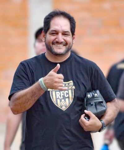Jorge Osmar González Frutos, director técnico de Recoleta FC.