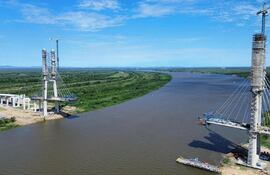 Avance del Puente de la Bioceánica.