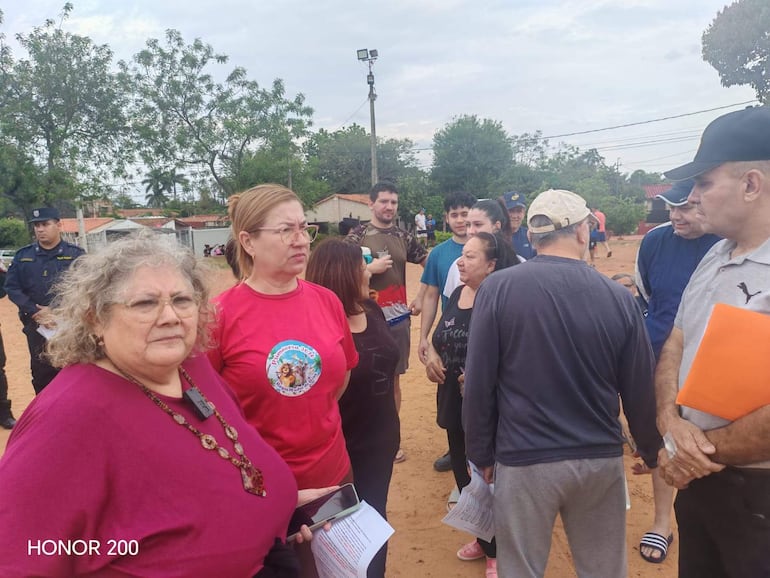 Conflicto por torneo de fútbol en una cancha de barrio de Las Colinas Conflicto por torneo de fútbol en una cancha de barrio de Las Colinas