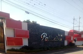 Imagen de referencia de la fachada del motel Palladium, ubicado en Capiatá.