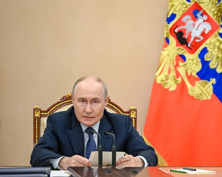 Vladimir Putin, presidente de Rusia.
