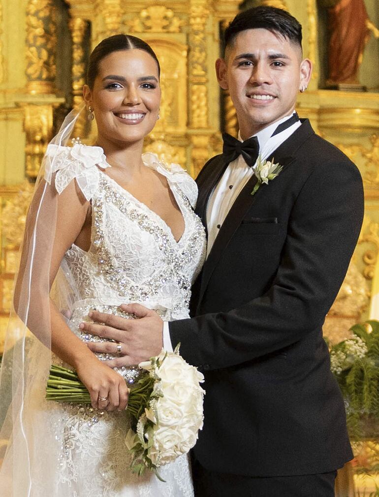 Vanessa Argüello y Saul Salcedo.