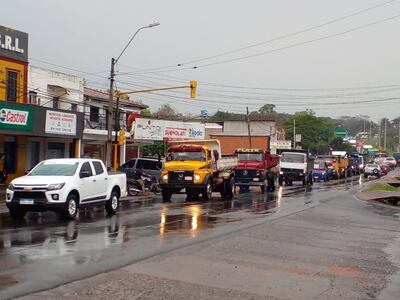 San Estanislao camioneros