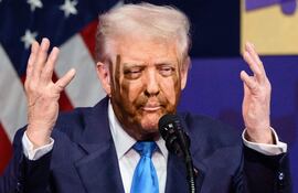 El presidente de los Estados Unidos, Donald Trump.