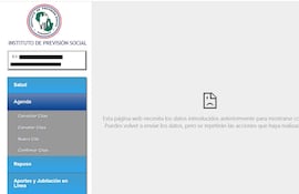 Fallas en la página Mi IPS.