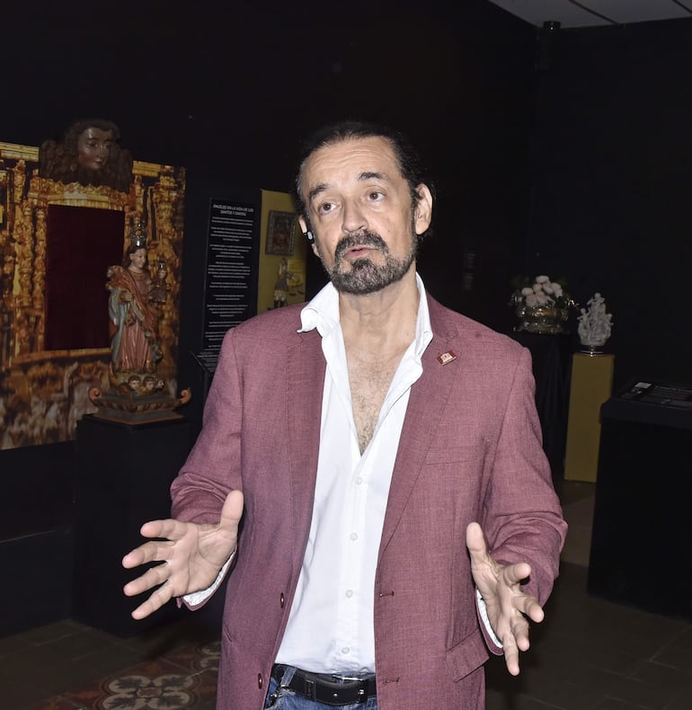 El museólogo Luis Lataza brindó detalles acerca de esta muestra, habilitada especialmente para la Semana Santa.