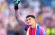 Orlando Gill, tras detener dos goles y lograr el triunfo de Paraguay ante Alemania.