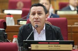 Senador Javier Odilon Vera Medina, alias Chaqueñito, actualmente suspendido por 60 días.