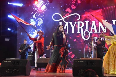 La cantante Myrian Beatriz se presentará hoy en la Casona Büttner de San Bernardino, que ofrece un variado programa de actividades.