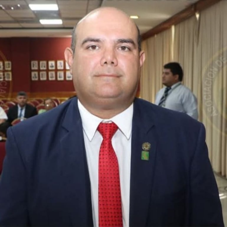 Rodney Gustavo Ovelar Benítez, juez de Garantías de Coronel Oviedo.