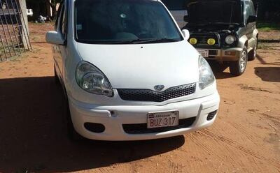 El auto fue robado en segundos.