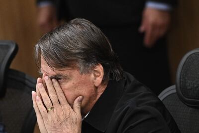 El expresidente de Brasil, Jair Bolsonaro.