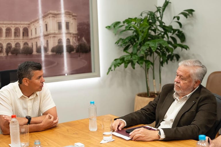 Santiago Peña y Jorge Brítez