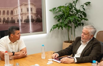 Santiago Peña y Jorge Brítez