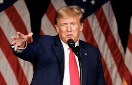 El expresidente y aspirante republicano a la Casa Blanca, Donald J. Trump.