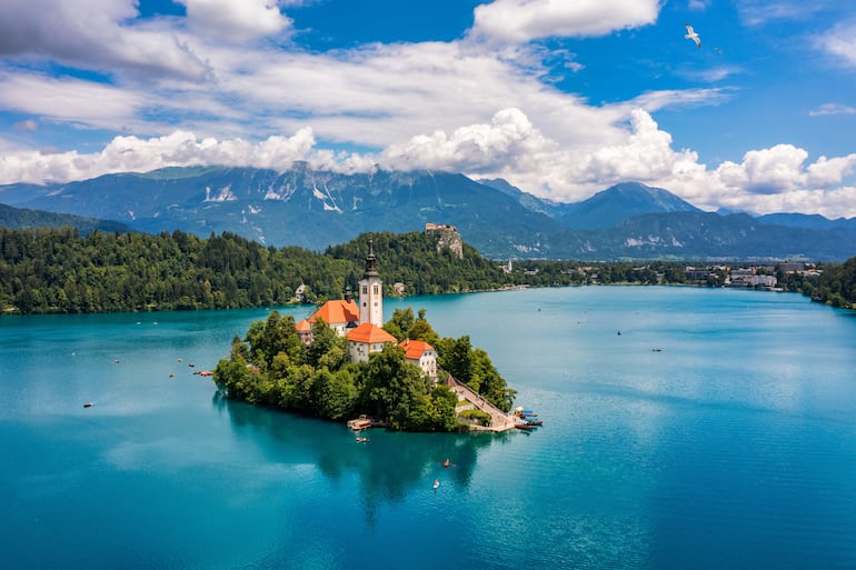 Lago Bled, Eslovenia.
