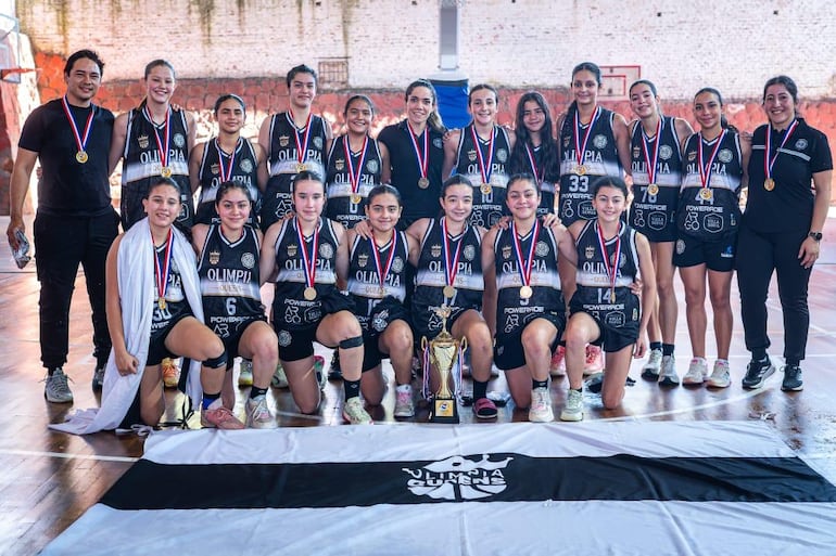 El plantel franjeado consiguió el título en la categoría U13 del Metropolitano, cerrando un bicampeonato invicto.