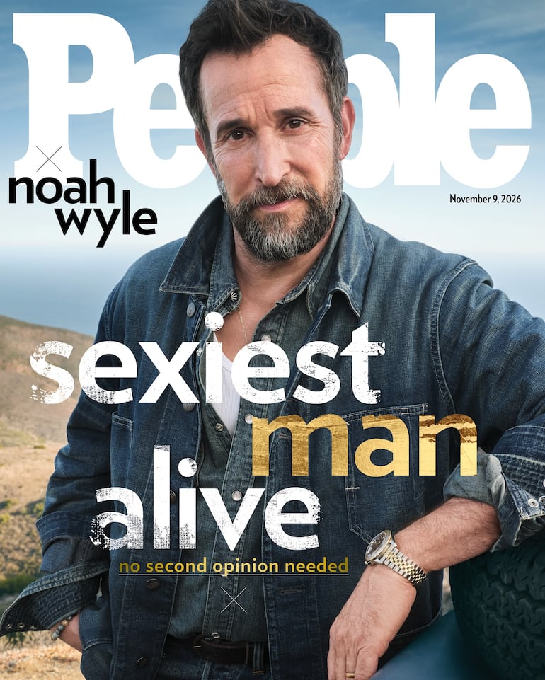 Noah Wyle en la portada de la revista People. (Instagram/People Magazine)