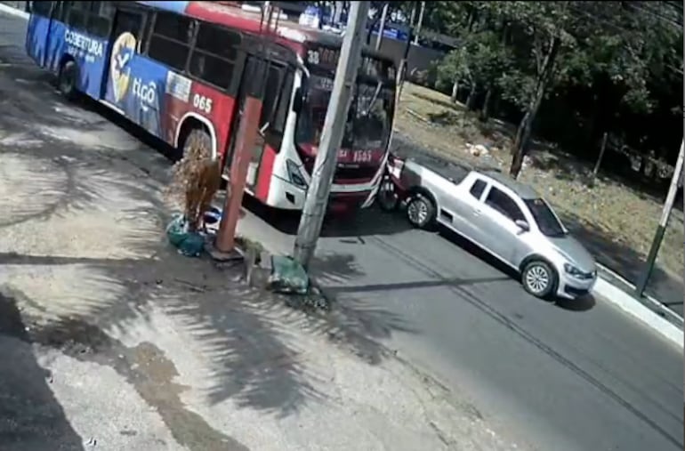 Video: así fue el accidende fatal en el que falleció una suboficial de Policía