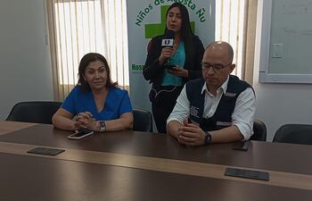 La jefa del área de cardiología, Dra. Nancy Garay, dijo que la operación fue la más compleja de todas las que realizaron.