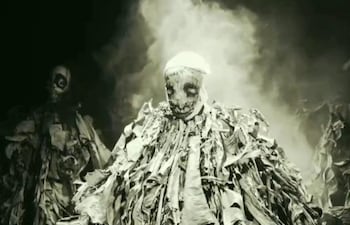 Una escena de la obra de videodanza "Timbó" que se presentará en Espacio E.