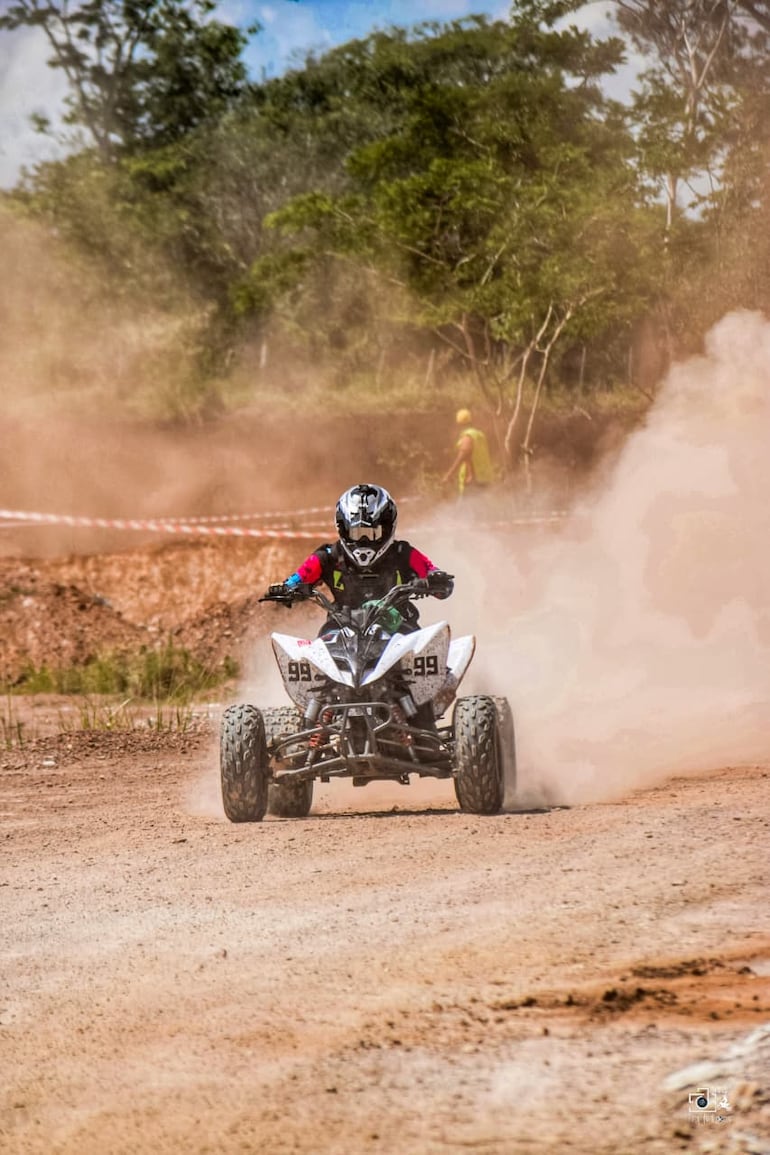 Pablo Cabañas, piloto de la categoría Cuasi Junior/1.