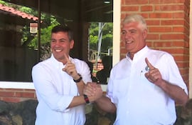 Santiago Peña y Arnoldo Wiens