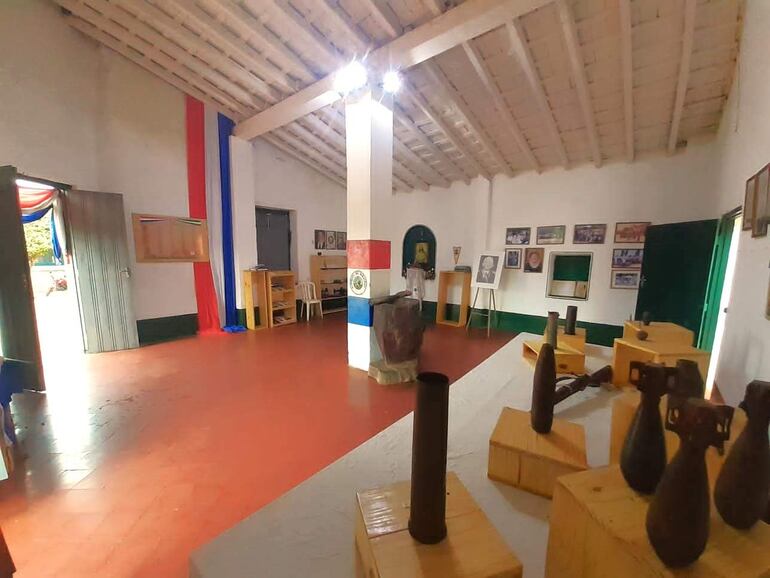 Museo La Memoria, en Yaguarón, espacio dedicado a honrar y preservar la historia y el legado de los excombatientes paraguayos de la Guerra del Chaco.