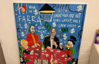 Thiago Alessandro de Oliveira Davalos Brites, alias "Flamengo", detenido hoy en Luque. Se lo sindica como socio comercial de Alexandre Rodrigues Gomes.