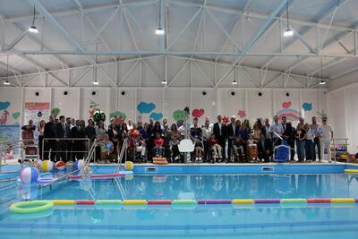 La Fundación Teletón inauguró su nuevo espacio de hidroterapia en el Centro de Rehabilitación Integral de Asunción.