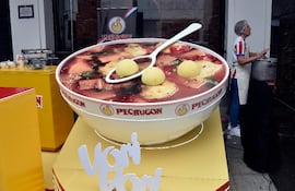 Pechugon preparó el vori vori con ingredientes de alta calidad.